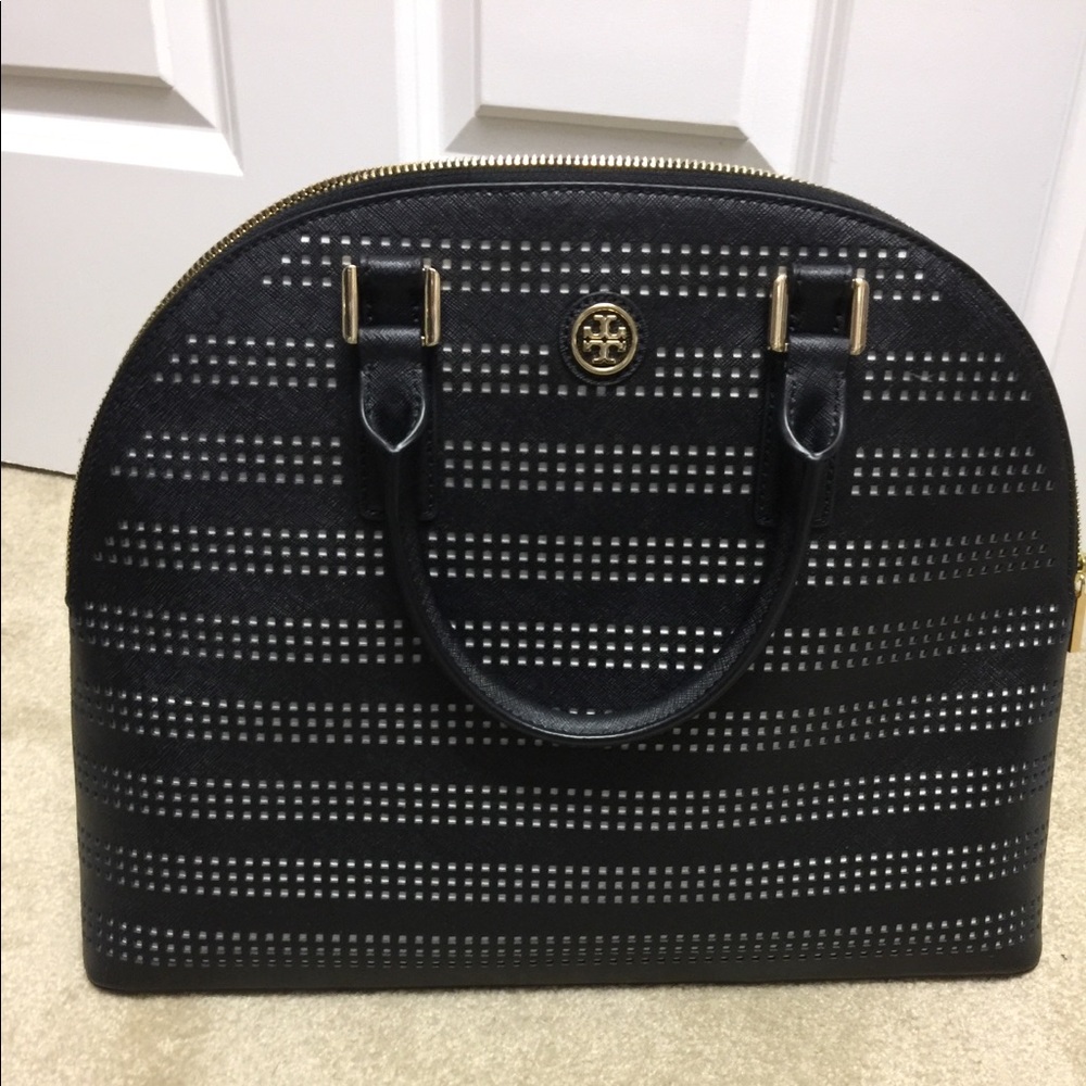 Tory Burch Robinson Perf Dome